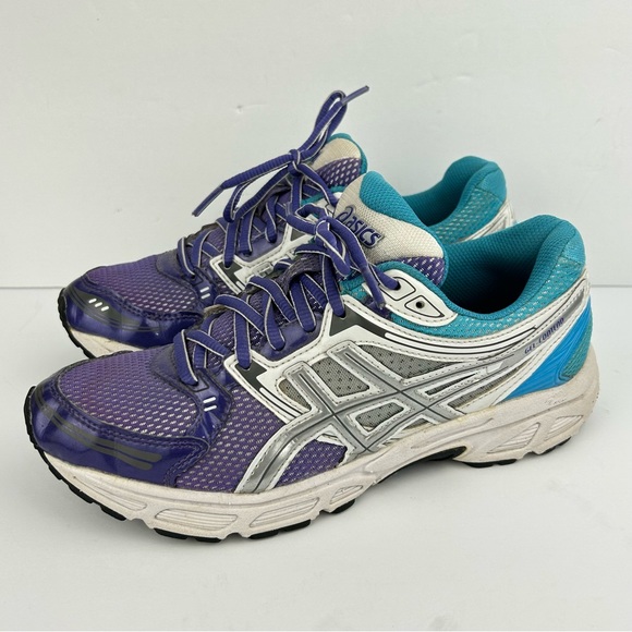 Asics Gel-Contend Women’s Running Shoes - T2N8N Purple/Blue - Size 7.5 7 1/2 - Picture 1 of 8